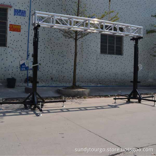 Tourgo circle truss, round truss, crank stand for event lighting truss for sale